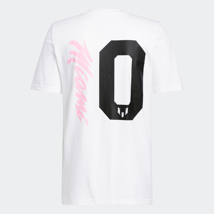 adidas Inter Miami CF Messi #10 | White-Black-Pink | Men's