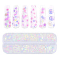 Iridescent Mylar Flakes - Nail Art Glitter Kit Nail Art MODELONES #