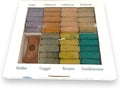 Ishom 7 Wild West Exotic Incense Incienso (Sampler of 7 scents)with Holder