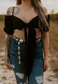 Jaylene's Tie Crop Top