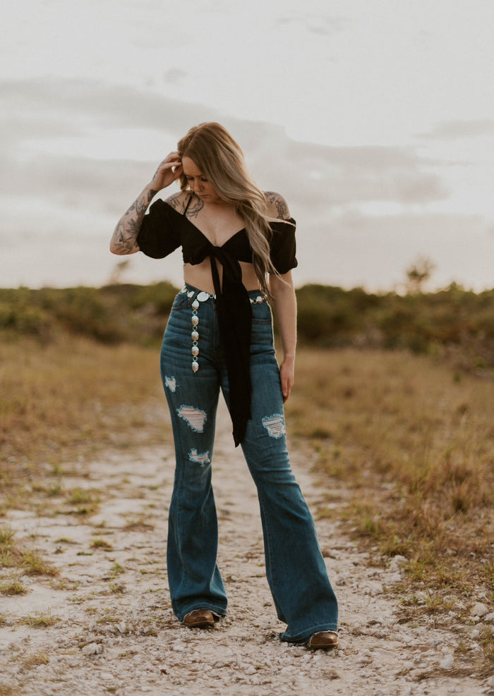 Jaylene's Tie Crop Top