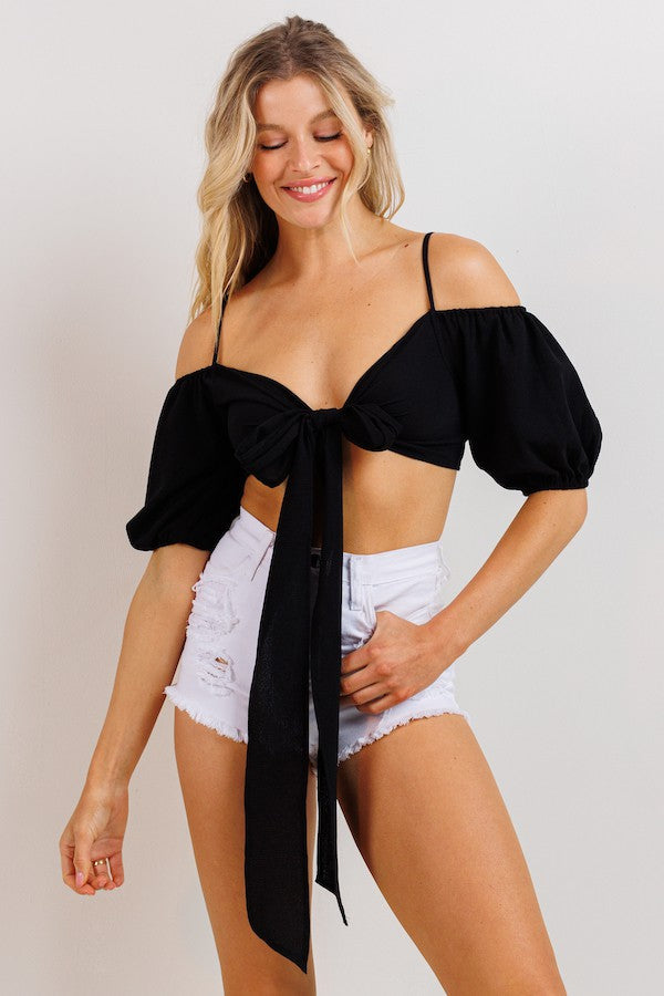 Jaylene's Tie Crop Top