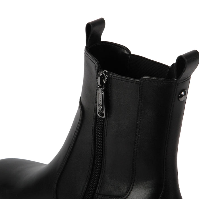 BLACK LEATHER