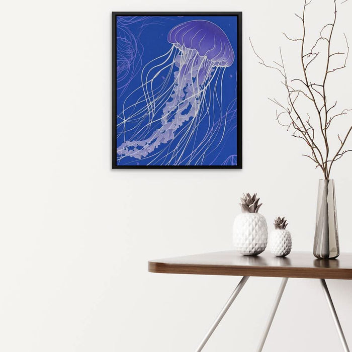 Jellyfish Tentacles - Wall Art for Bathroom