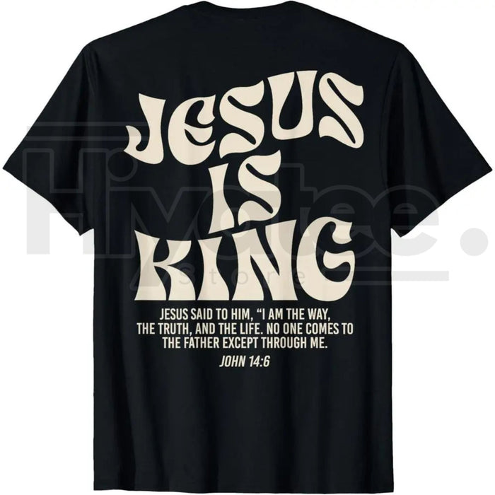 Jesus Is King John 14:6 Bible Verse Shirt – Christian Religious Tee