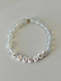 Jesus Loves U Bead Bracelet – Marble Faith-Inspired Jewelry