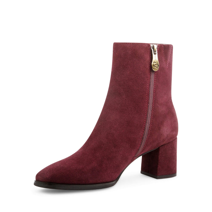 BURGUNDY SUEDE