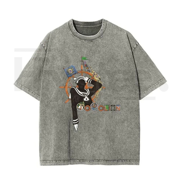 Josuke Higashikata Retro Wash T-Shirt – Anime Inspired Cotton Graphic Tee