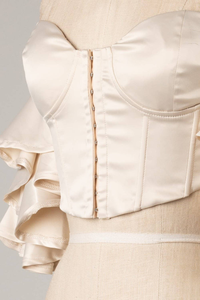 Juliet's Corset Satin Blouse