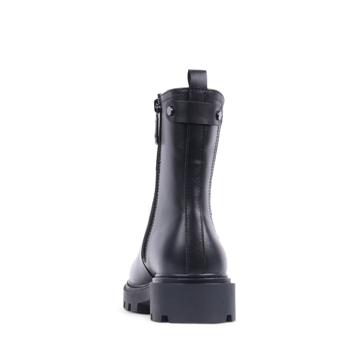 JULISSA BLACK LEATHER WATERPROOF BOOT