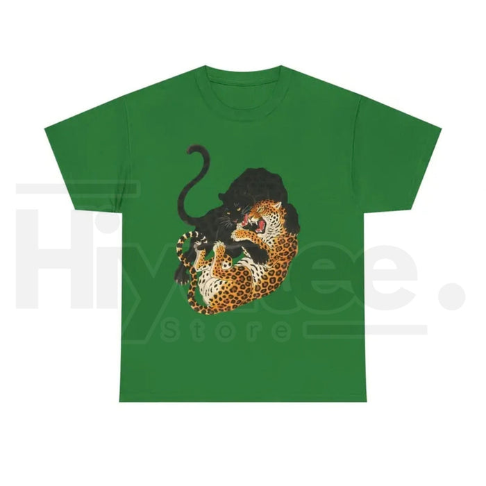 Jungle Fury Graphic Tee – Wild Jungle Aesthetic Unisex Streetwear Shirt