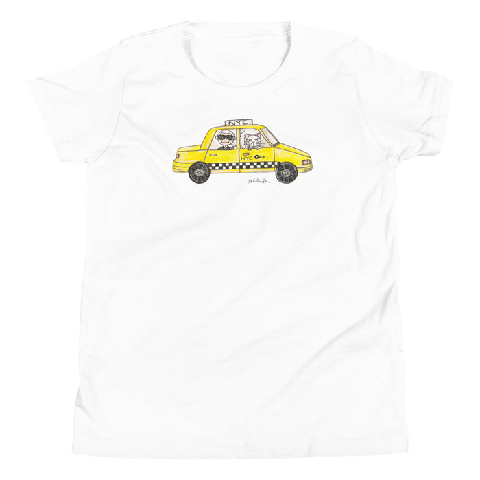 Karl in a Cab Youth Short Sleeve T-Shirt