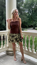 Katrina Printed Mini Dress
