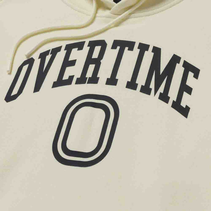 Up close, front view of the Overtime Kids' Varsity Hoodie.