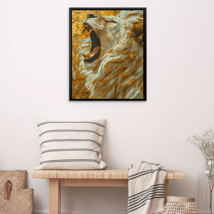 King of the Sahara - Earth Tones Wall Art for Hallway