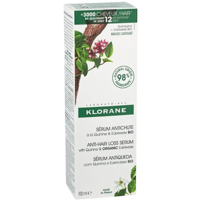 Klorane anti-hair loss serum Quinine/Edelweiss (100 ml) - Hairgivers