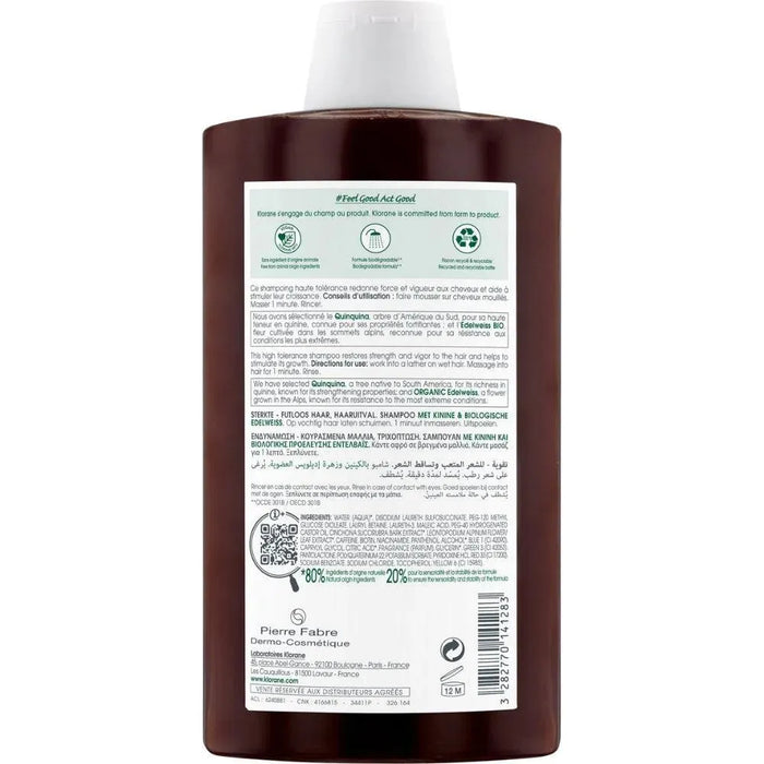 Klorane anti-hair loss shampoo + conditioner - Hairgivers