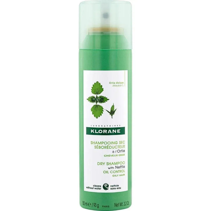 Klorane dry shampoo oily hair Nettle (150 ml) - Hairgivers
