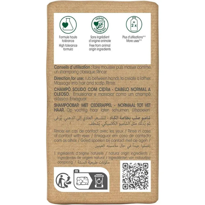 Klorane shampoo bar Citrus - oily hair (80 gr) - Hairgivers