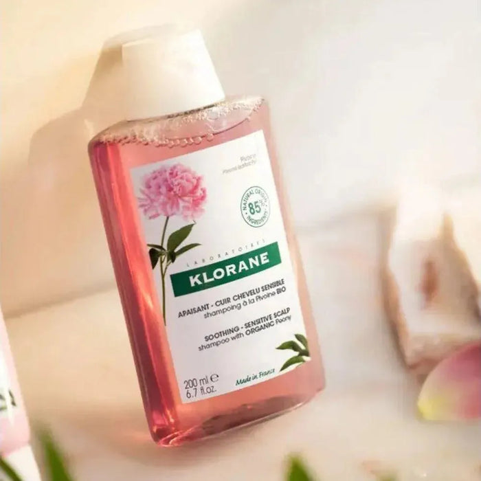 Klorane shampoo Peony - sensitive scalp (400 ml) - Hairgivers