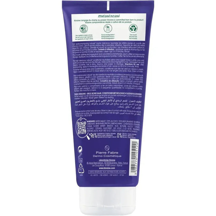Klorane silver conditioner Centaury (200 ml) - Hairgivers