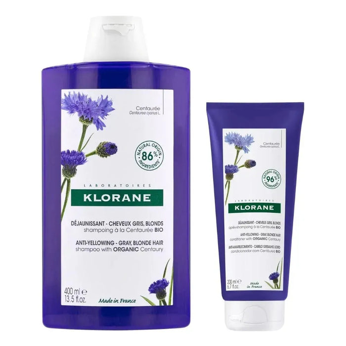 Klorane silver shampoo + conditioner - Hairgivers