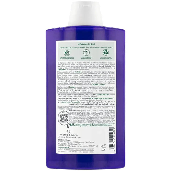 Klorane silver shampoo + conditioner - Hairgivers