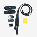 Lace Replacement Service - kit contents - black, alt