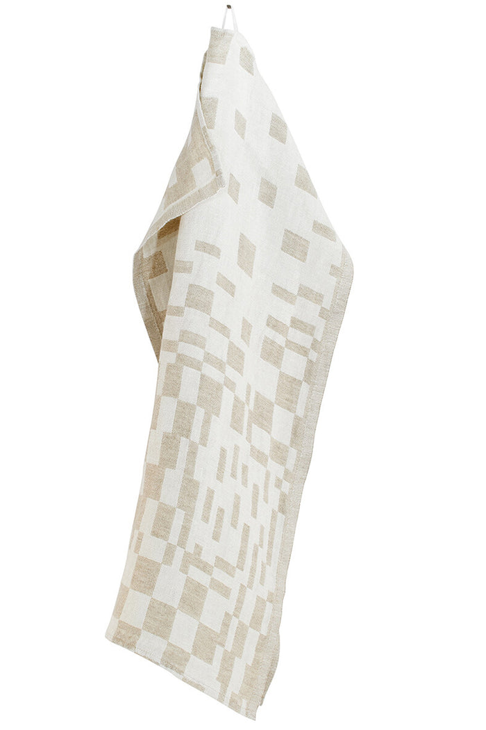 Lapuan Kankurit Koodi White Linen Tea Towel