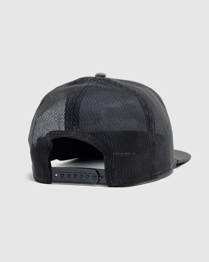 Leather Patch Trucker Hat