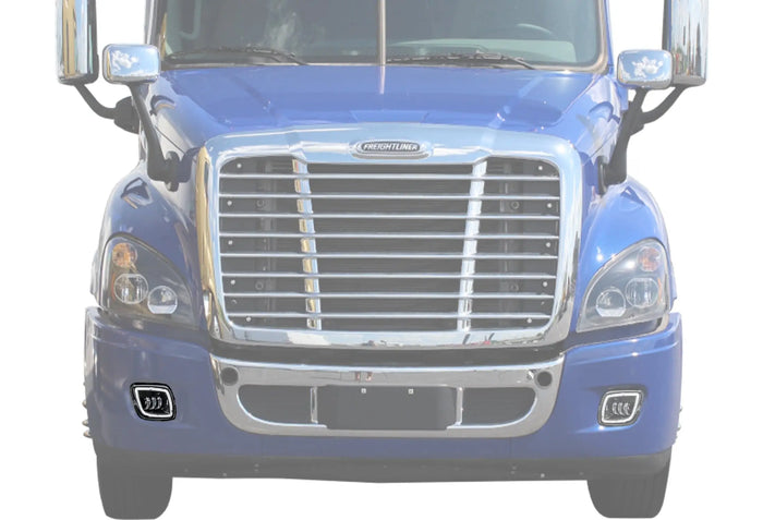 Full LED Projector Fog Light Black Right Freightliner Cascadia 2008-2017 -