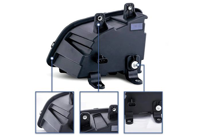 Black Housing LED Fog Light Right Volvo VNL 2018+ -