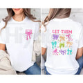 "LET THEM" Empowering Quote – Stylish Confidence & Self-Assurance Top