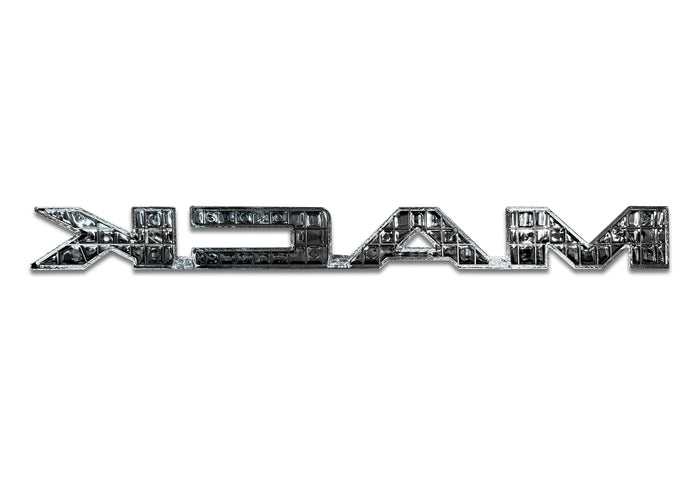 Letters Badge Emblem Plastic Chrome Fit Grill Mack