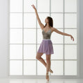 Light Purple Chiffon Ballet Wrap Skirt - Lavender Mist Classical Skirt