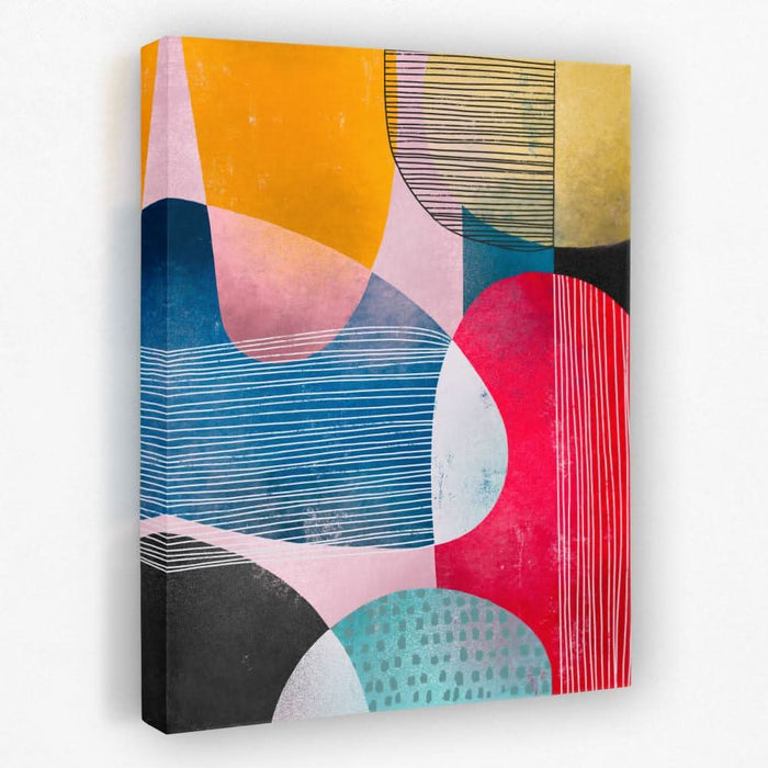 Lines In Circles - Luxury Wall Art