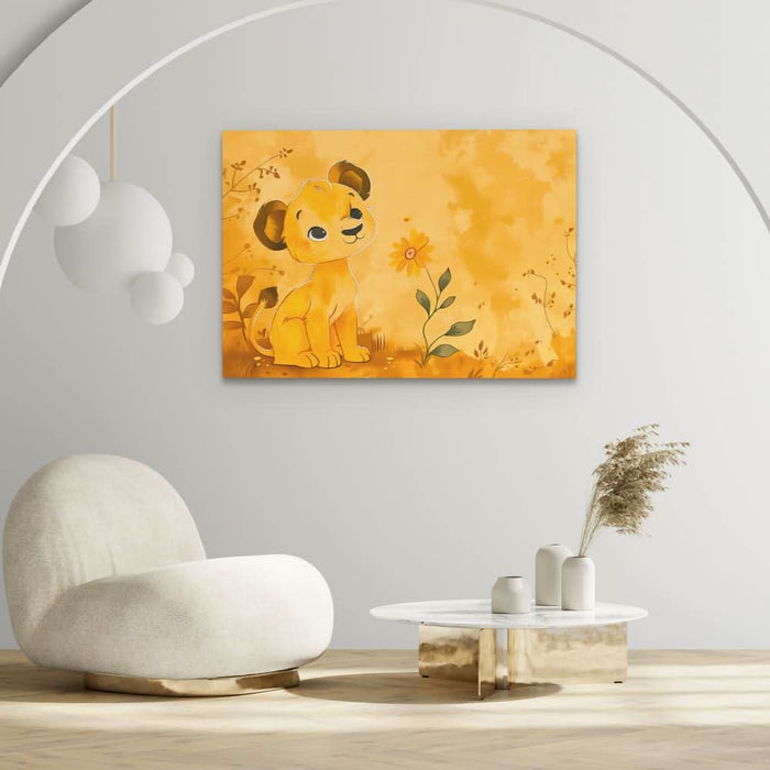Lioness Cub - Animals Art for Kids Room