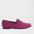 Froggie Shoes Loafers Froggie Women's Loafer- Mauve Suede - 13029