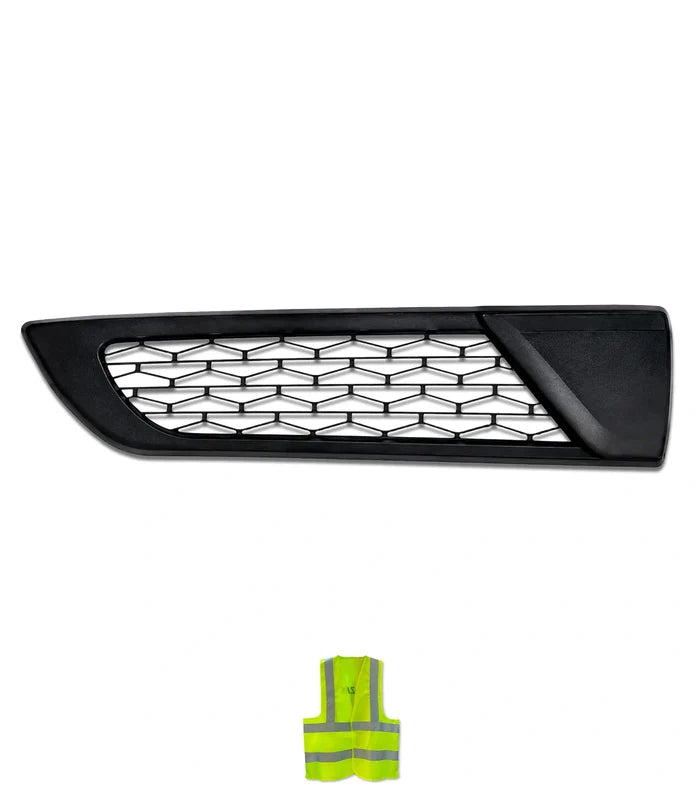 Long Air Intake Bezel Assembly w/Black Cover Driver 2025 2026 Freightliner Cascadia