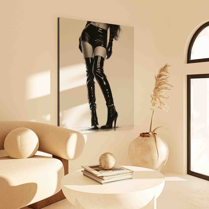 Long Legs - Black and White Art for Bedroom