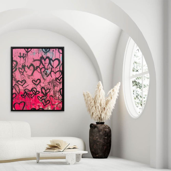 Love Wall - Large Modern Canvas Print