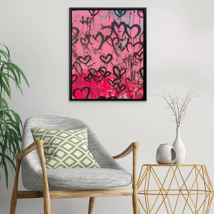 Love Wall - Pink Wall Art