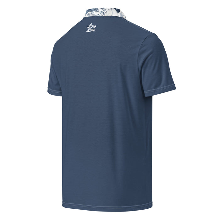 Low Low: Midnight Blues Trim | Polo Shirt (slim fit)