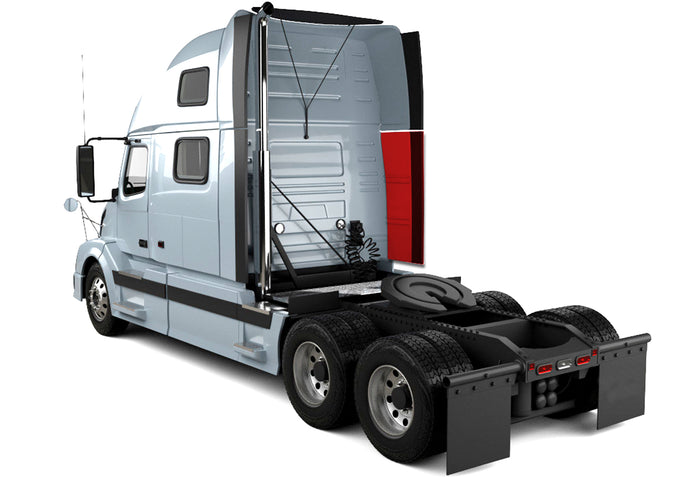 Lower Behind Cab Cabin Wind Fairing with Extension Passenger 2004-2017 Volvo VNL