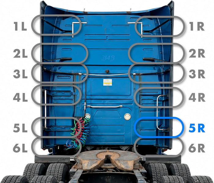 Lower Cab Fairing Bracket 5R Passenger 2018-2024 Volvo VNL