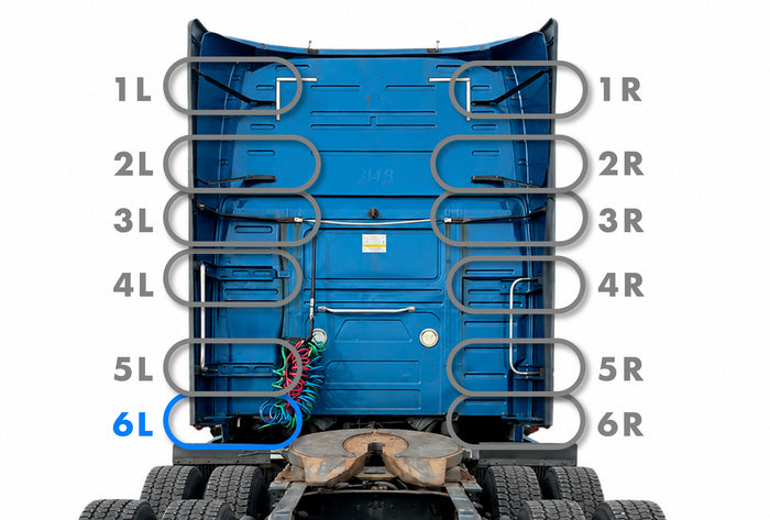 Lower Cab Fairing Bracket 6L Driver 2018-2024 Volvo VNL
