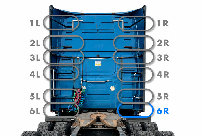 Lower Cab Fairing Bracket 6L Passenger 2018-2024 Volvo VNL