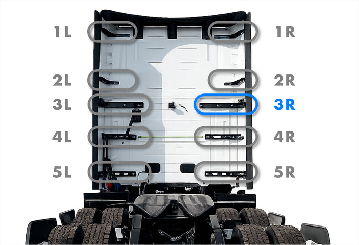 Lower Wind Cab Fairing Support Bracket 3R Passenger 2025 2026 Volvo VNL New