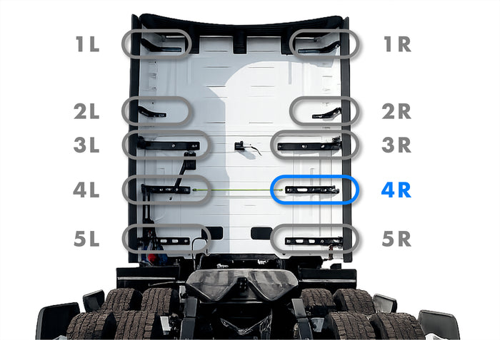 Lower Wind Cab Fairing Support Bracket 4R Passenger 2025 2026 Volvo VNL New