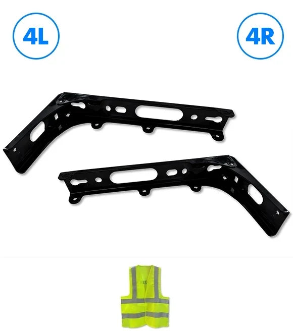 Lower Wind Cab Fairing Support Brackets Set 4L 4R 2025 2026 Volvo VNL New